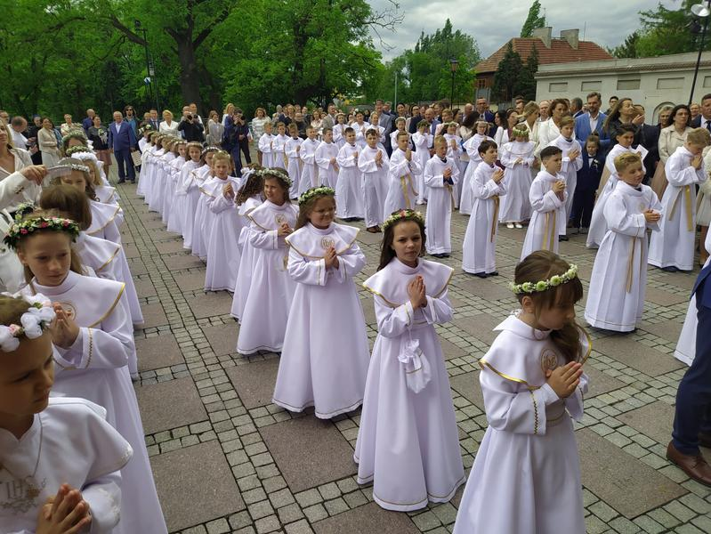 Komunia w kościele